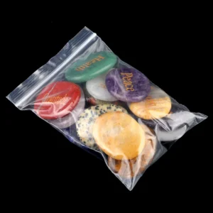 Natural Crystal Stone Ornaments Ellipse Inspirational Room Decor Healing Crystals Energy Feng Shui Jewelry Decoration 40-45mm