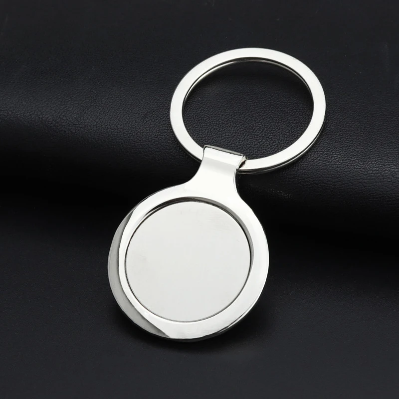 S783ed3a348c14448b1bf501640d61c83O.webp 1PC New Metal Keychain Blank Keychain Stainless Steel Keyplate DIY Metal Key Rings Jewelry Accessories