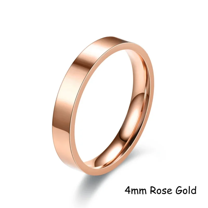 Custom Word Inside Outside Engrave Ring Dainty Name Personalized Stacking Ring Unisex Promise EternityMemorial Anniversary Gifts