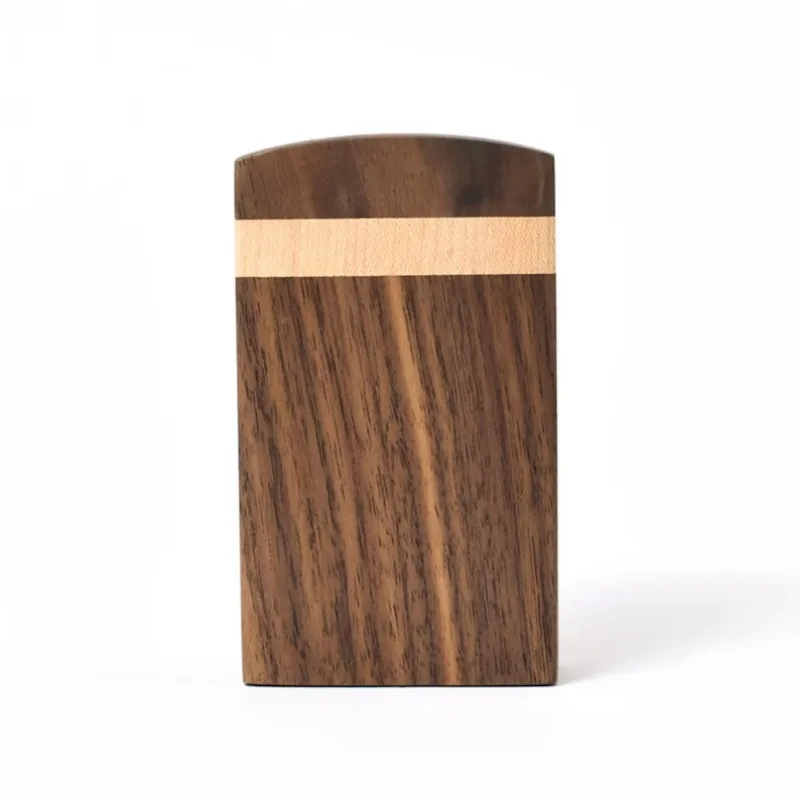 S7c8ede0f70ae4952833ce3dd388363862.webp Black Walnut Wood Cigarette Case Personalized Gift for Men Women 20 Capacity Cigar Storage Box Portable Wooden Cigarette Box