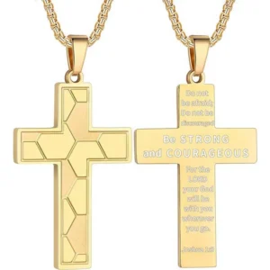 1PC Male Stainless Steel Necklace Man Rugby Baseball Necklaces for Men Basketball Soccer Cross Necklace Men Accessories Jewelry