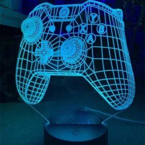 3D LED Gaming Setup RGB Lamp USB Powered Gaming Room Children's Lamp Bedroom Night Lights LED Table Lamp Indoor Lighting Gifts