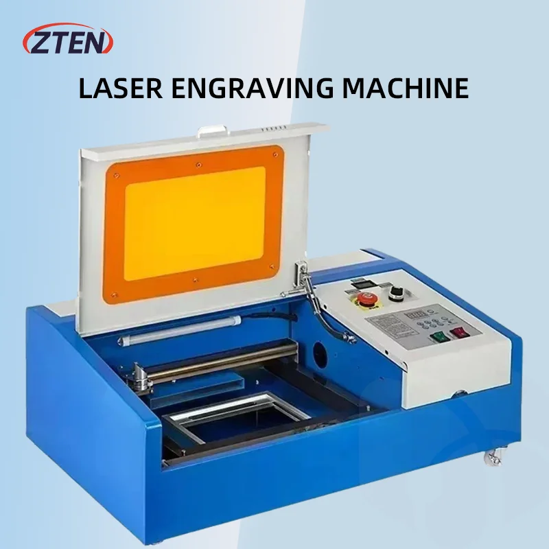 40W CO2 Laser Engraver 30x20cm Laser Engraving Machine Small Fully Automatic Wood Acrylic Engraving Machine Laser Engraver Tools