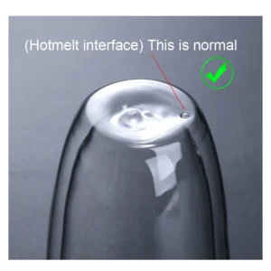 Double Wall Glass Cup Heat Insulation Transparent Handmade Tea Drink Cups MINI Whisky glasses Espresso Coffee Mug set 250-450ml