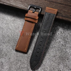 S828ef38db2614a5f87a7f853288367c0u.webp Leather Watch Band Strap 18mm 20mm 22mm 24mm Sport Vintage Leather Men Women Watchband Stainless Steel Buckle Watch Accessories
