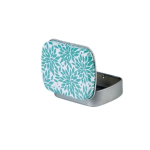 Metal Mini Hinged Iron Box Rectangular Empty Tin Storage Box Jewelry Pill Candy Cases Container Cosmetic Organizer Home Supplies