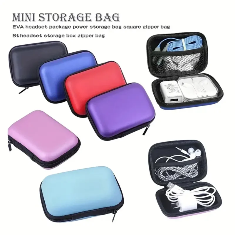 S83cf48c0cd504f0f95d9848435def9cax.webp EVA Travel Protective Case, Multifunctional Large Capacity Waterproof Storage Bag, Data Cable Storage Bag-ll