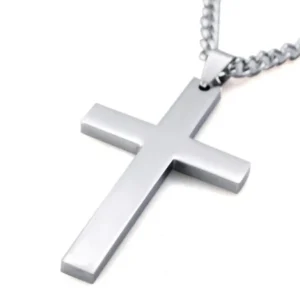 New Christian Cross Pendant Necklace For Men's Necklace Fashion Metal Religious Pendant Women Party Jewelry Accessories
