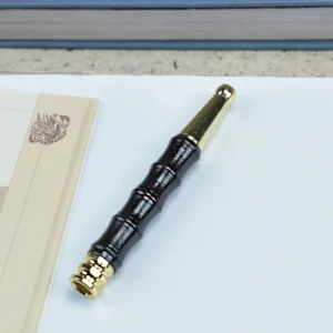 Double Filter Red Sandalwood Smoke Pipe Carved Dragon Mouth Real Wood Cleaning Friendly Compact And Durable Smoking Accessory