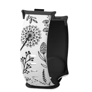 Silicone Strap Strap For Xiaomi Mi Band 9 Pro/8 Pro Two-Tone Dandelion Wristband Bracelet For Redmi Watch 4/5 Replacement Belt