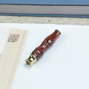 Double Filter Red Sandalwood Smoke Pipe Carved Dragon Mouth Real Wood Cleaning Friendly Compact And Durable Smoking Accessory