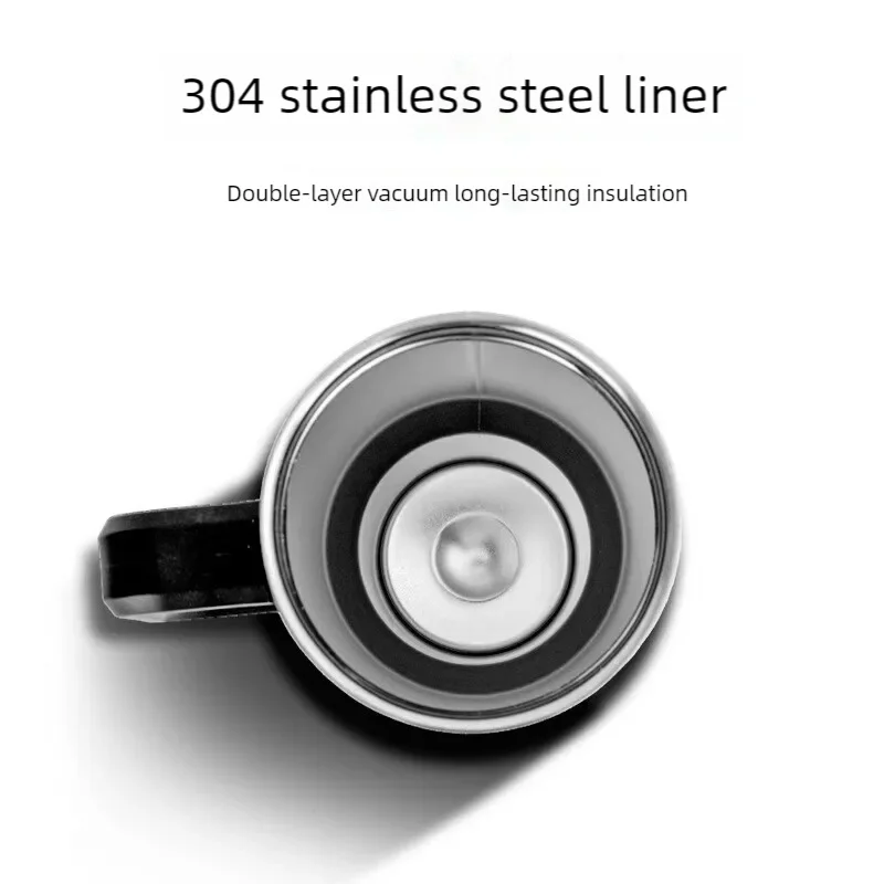 40oz 1200ML Insulated Tumbler w/Handle & Straw, Double Wall Thermal Cup, Travel Coffee Mug, Gift