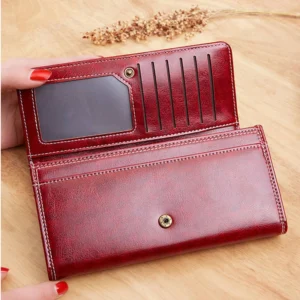 Fashion Women's Wallet Luxury Designer Long Purses for Women Cards Holder Wallets with Zip Coin Pocket Ladies Handbags