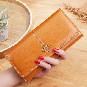 Fashion Women's Wallet Luxury Designer Long Purses for Women Cards Holder Wallets with Zip Coin Pocket Ladies Handbags
