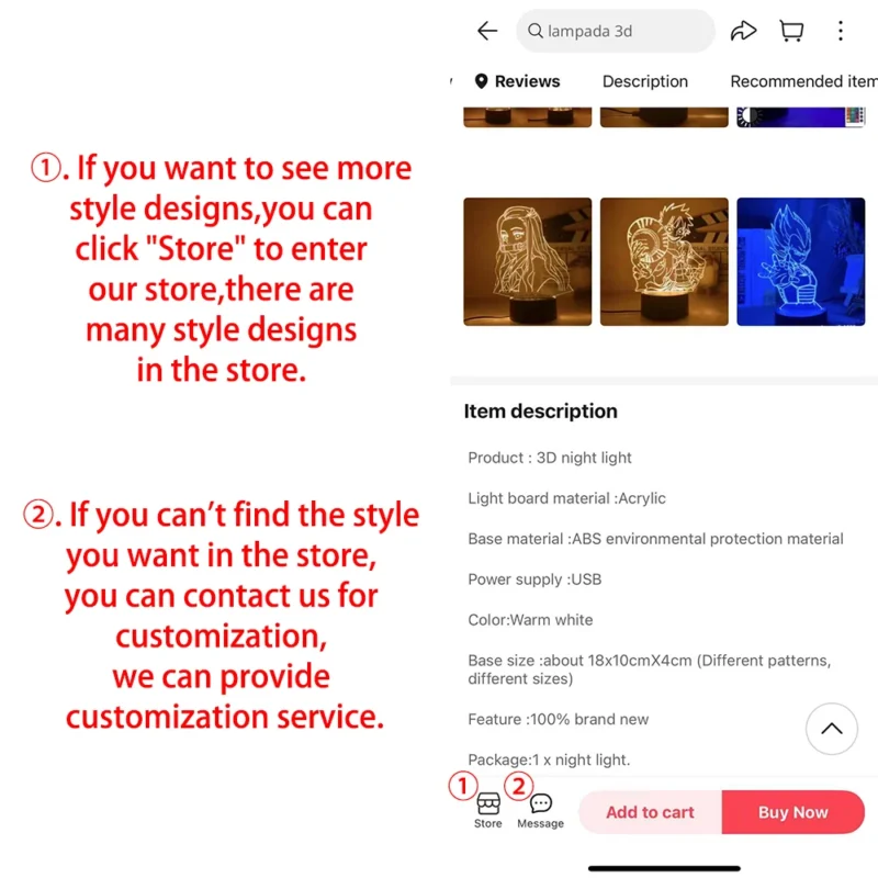 S925a2e64c1744cda904e4e725b4e48bfu.webp Love Cute 3D Led Night Light Acrylic Lights Gift Children'S Lamp