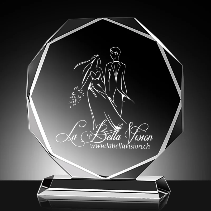 Free Customized Personalized Crystal Glass Trophy Crystal Trophys Medal Graduation Season Commemorative Ornaments Company Awards