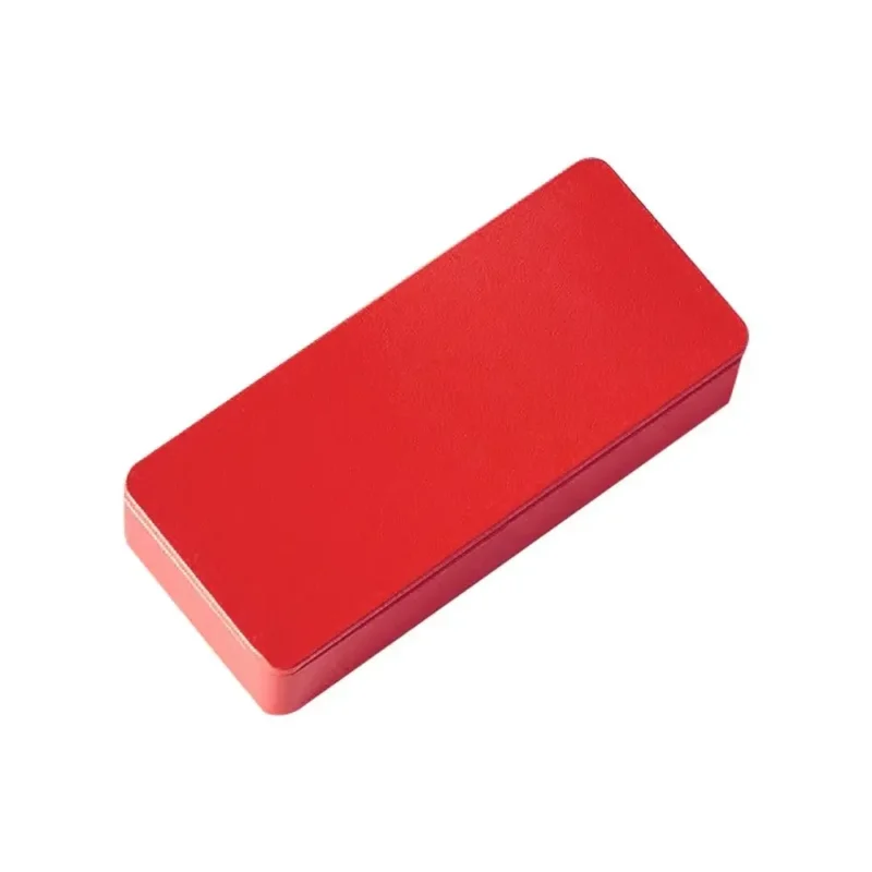 1PC New Metal Rectangular Storage Box Container with Lid Small Tin Boxes Empty Containers Silver Storage Box Case Organizer