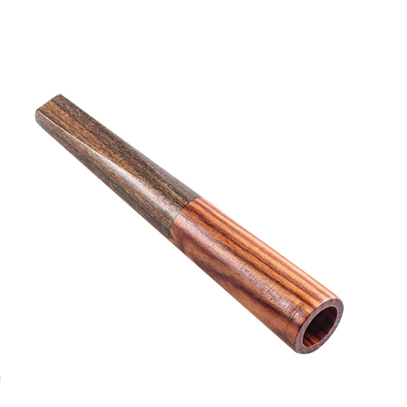 Portable Cigarette Holder Sandalwood Smoking Pipe Mini Cigar Mouthpiece Tobacco Pipe Smoking Accesories