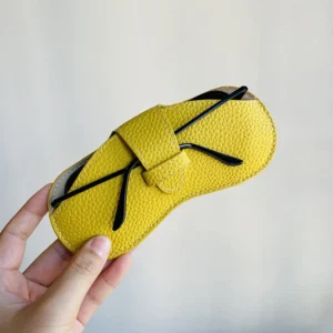 Glasses Case Women Leather Soft Glasses Bag Fashion Portable Sunglasses Box Bag Accessories Solid Eyewear Protector Case Pouch