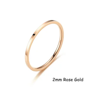 Custom Word Inside Outside Engrave Ring Dainty Name Personalized Stacking Ring Unisex Promise EternityMemorial Anniversary Gifts