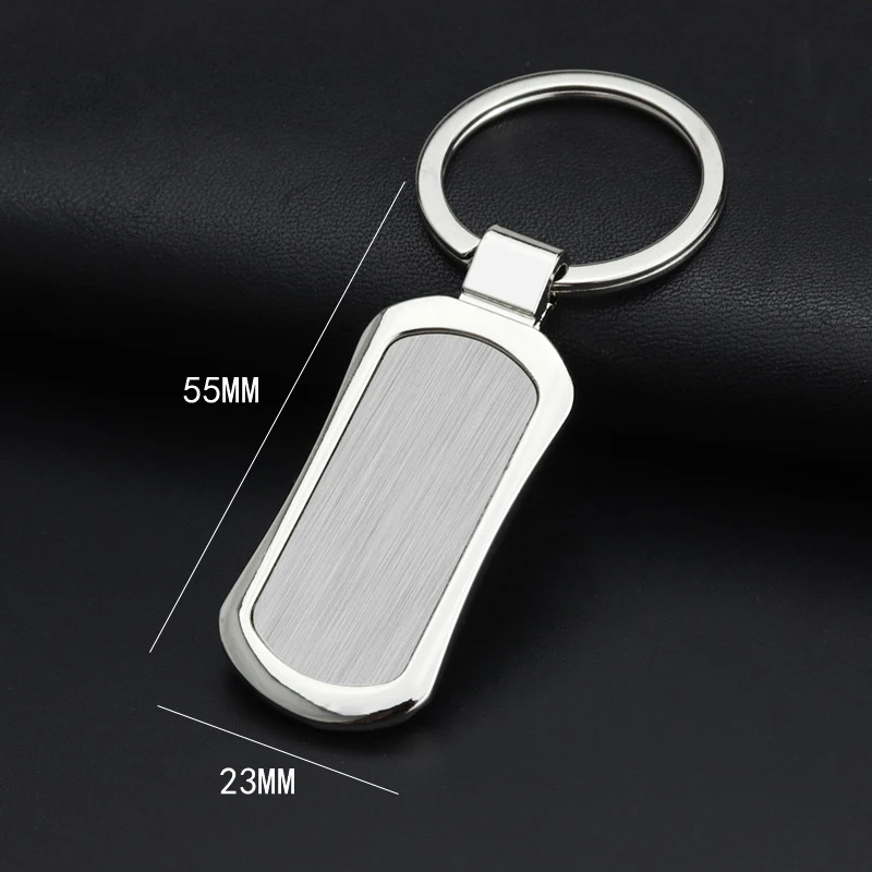 S9f2cdfd9863a49c38d85e5b71a1cc243d.webp 1PC New Metal Keychain Blank Keychain Stainless Steel Keyplate DIY Metal Key Rings Jewelry Accessories