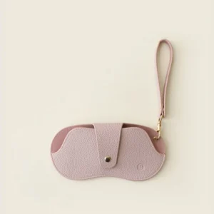 Soft Lychee Pattern PU Leather Glasses Bag Retro Sunglasses Case Portable Myopia Frame Case Simple Eyeglasses Eyewear Storage