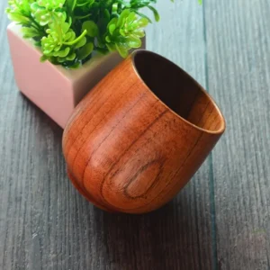 100Ml Woodens Big Belly Cup Creative Pattern Wooden Solid Wood Handcarved Anti Scald Tea Cups Simple Fragrant Original Tableware