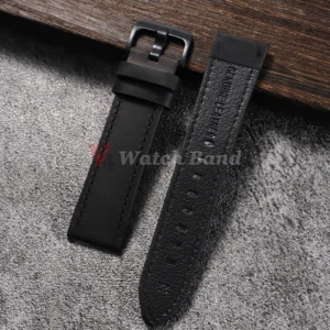 Sb14ef9de24ba4a298066f5584c9f07467.webp Leather Watch Band Strap 18mm 20mm 22mm 24mm Sport Vintage Leather Men Women Watchband Stainless Steel Buckle Watch Accessories