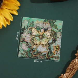 2024 Cute Butterfly Metal Bookmark Colorful Bronzing Bookmark With Chain Gifts For Book Lovers Readers Writers Friends Adults