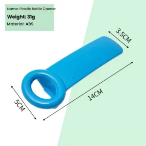 Plastic Multifunction Can Opener Universal Bottle Opener Non-slip Manual Cap Screw Beer Cap Open Twist Tool Kitchen Gadgets