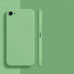 For iPhone 8 Case For iPhone SE 2022 2020 7 8 Plus Cover Case Luxury Shockproof Soft TPU Liquid Silicone Phone Back Cover Case