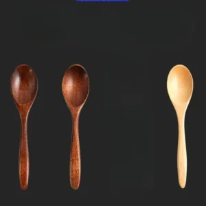 Sc46e706437254f5f8e5cd05b9ad4c8e9B.webp Wooden Spoon Wood Tableware Spoon Anti-Scald Tea Coffee Stirring Spoons Kitchen Cooking Utensil Tool Soup Teaspoon Cucharas 숟가락