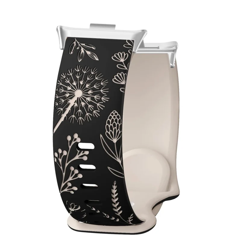 Silicone Strap Strap For Xiaomi Mi Band 9 Pro/8 Pro Two-Tone Dandelion Wristband Bracelet For Redmi Watch 4/5 Replacement Belt