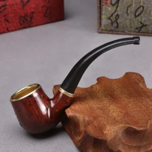 Scb9823a701be479bae13f17aeeb8f3993.webp New Tobacco Pipe Resin Bent Pipe Cigarette Filter Handheld Cigar Tobacco Pipe Smoker Tool Mini Curved Smoke Beginner Smoking