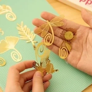 1 Pieces Metal AnimAl Bookmarks Material For Books
