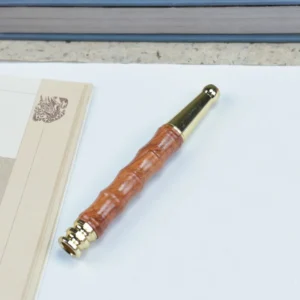 Double Filter Red Sandalwood Smoke Pipe Carved Dragon Mouth Real Wood Cleaning Friendly Compact And Durable Smoking Accessory