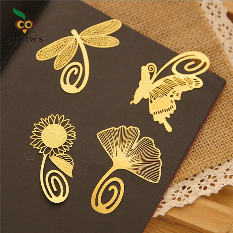 1 Pieces Metal AnimAl Bookmarks Material For Books