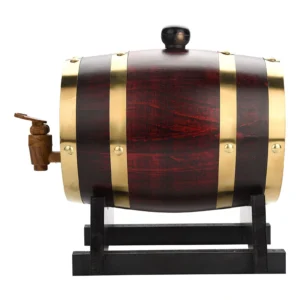 Barrel for Beer Oak Timber Wine Barrel Vintage Wood Oak Timber Wine Barrel for Beer Whiskey Rum Port Vintage 1.5/3/5/10L