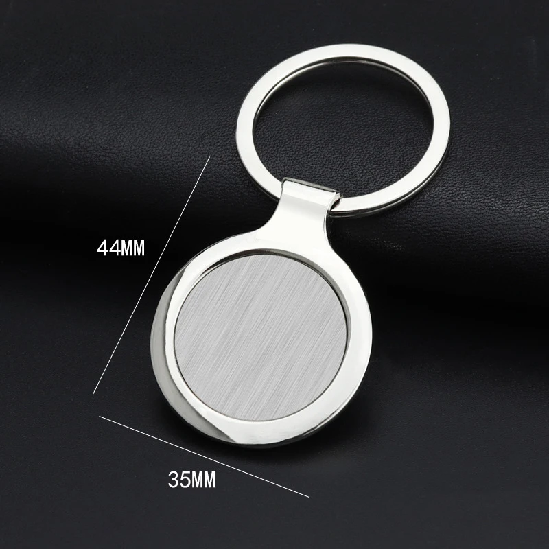 Se7ddb980197342ab9c15007cf5dadeeft.webp 1PC New Metal Keychain Blank Keychain Stainless Steel Keyplate DIY Metal Key Rings Jewelry Accessories