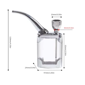 Multifunction Filter Purpose Water Smoking Pipes Smoke Grinder Narguile Hookah Tobacco Pipe Cigarette Holder Smoking