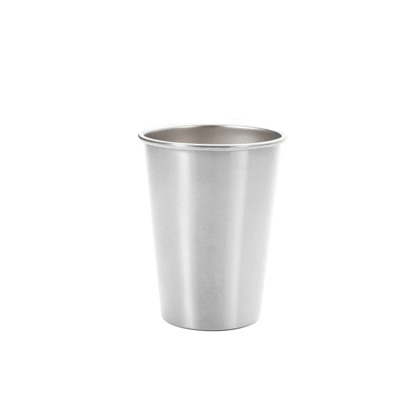 350/500ml Stainless Steel Cups Household Office Bar Kitchen Drinks Coffee Tumbler Tea Drinking Beer Mug Metal Drink Cup