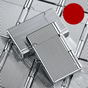 Metal Stripe Loud Lighter Unusual Lighters Cigarette Lighter Creative Wheel Lighter Butane Gas Lighter Open Fire Square Lighter