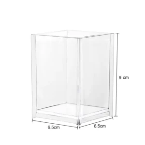 Transparent lipstick Cosmetic Makeup Acrylic Makeup Brush Tool Storage Box Case Make-up Brush Holder Table Organizer Makeup Tool