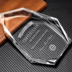 K9 Crystal Iceberg Shaped Glass Trophy for Awards and Brand Recognition Business Gifts