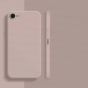 For iPhone 8 Case For iPhone SE 2022 2020 7 8 Plus Cover Case Luxury Shockproof Soft TPU Liquid Silicone Phone Back Cover Case