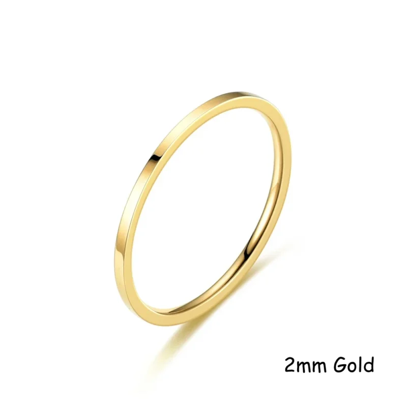 Custom Word Inside Outside Engrave Ring Dainty Name Personalized Stacking Ring Unisex Promise EternityMemorial Anniversary Gifts