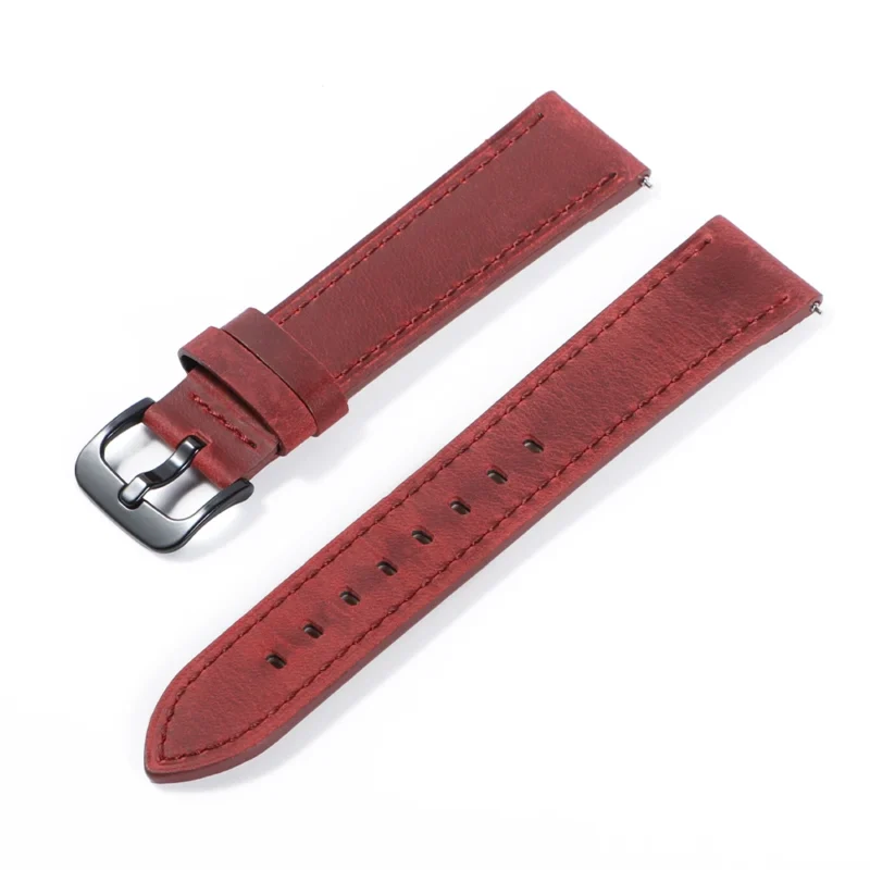 Vintage Watch Strap Quick Release 18mm 20mm 22mm 24mm Cowhide Watchband Smart  Watch Strap for Casio Accessories Bracelet