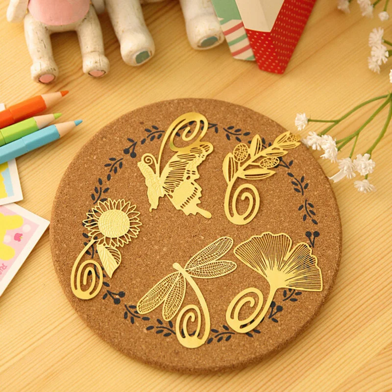 1 Pieces Metal AnimAl Bookmarks Material For Books