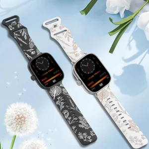 Silicone Strap Strap For Xiaomi Mi Band 9 Pro/8 Pro Two-Tone Dandelion Wristband Bracelet For Redmi Watch 4/5 Replacement Belt