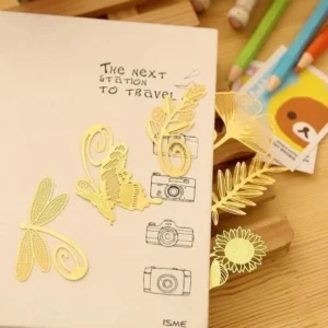 1 Pieces Metal AnimAl Bookmarks Material For Books